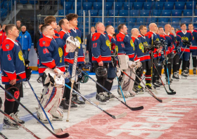 В преддверии Дня Победы состоялся турнир правоохранительных органов по хоккею
