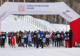 Участниками «Лыжни России» стали около 1 500 красноярцев