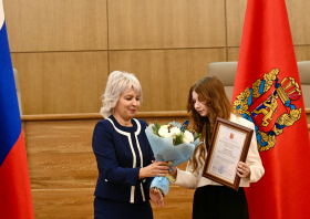 В Красноярске состоялось предновогоднее чествование одарённых детей