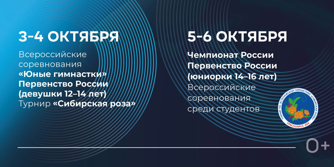 Красноярск впервые примет чемпионат и первенство России по эстетической гимнастике